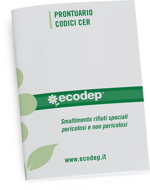 Prontuario codice CER - Ecodep Smaltimento Rifiuti Sicilia